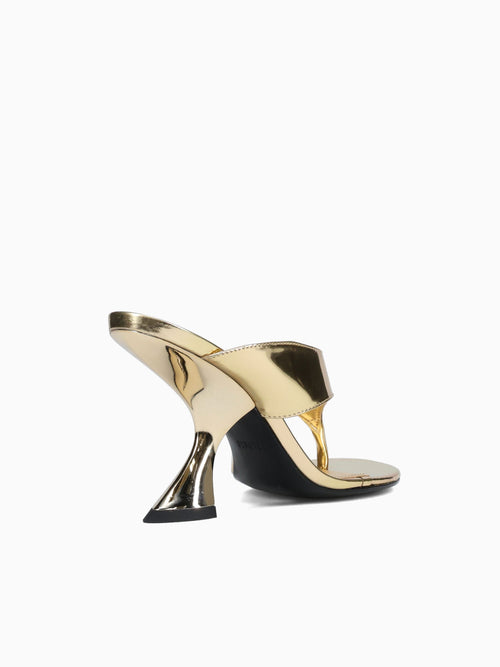 Sugey Gold Claro Spechio Leather Gold / 5 / M