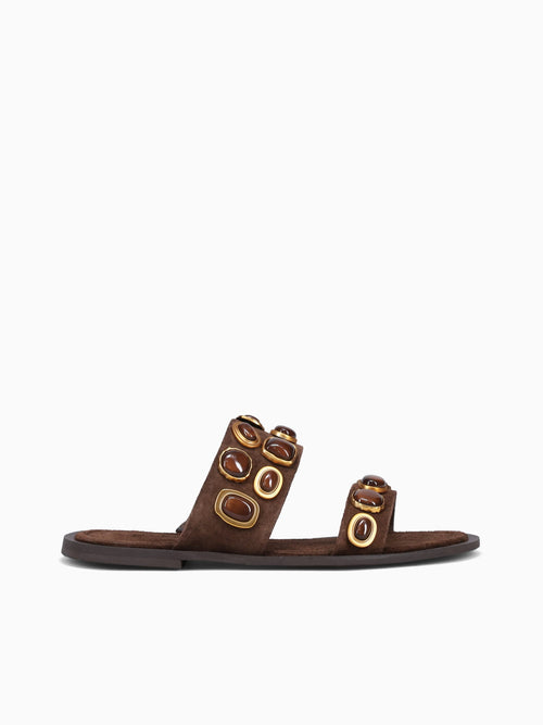 Nerea Expresso Leather Dark Brown / 5 / M