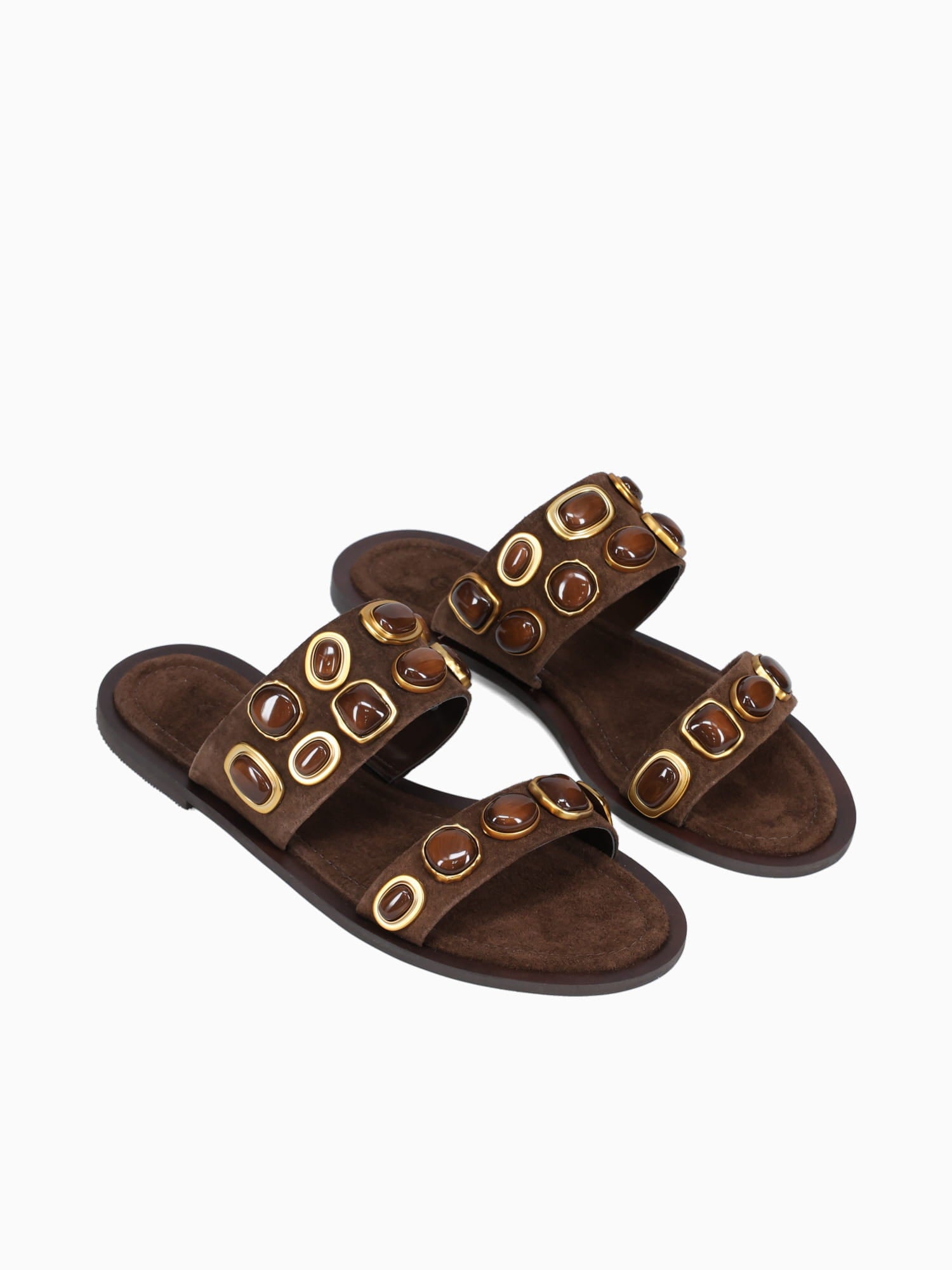 Nerea Expresso Leather Dark Brown / 5 / M