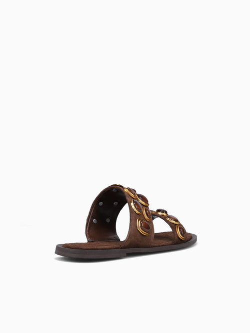 Nerea Expresso Leather Dark Brown / 5 / M
