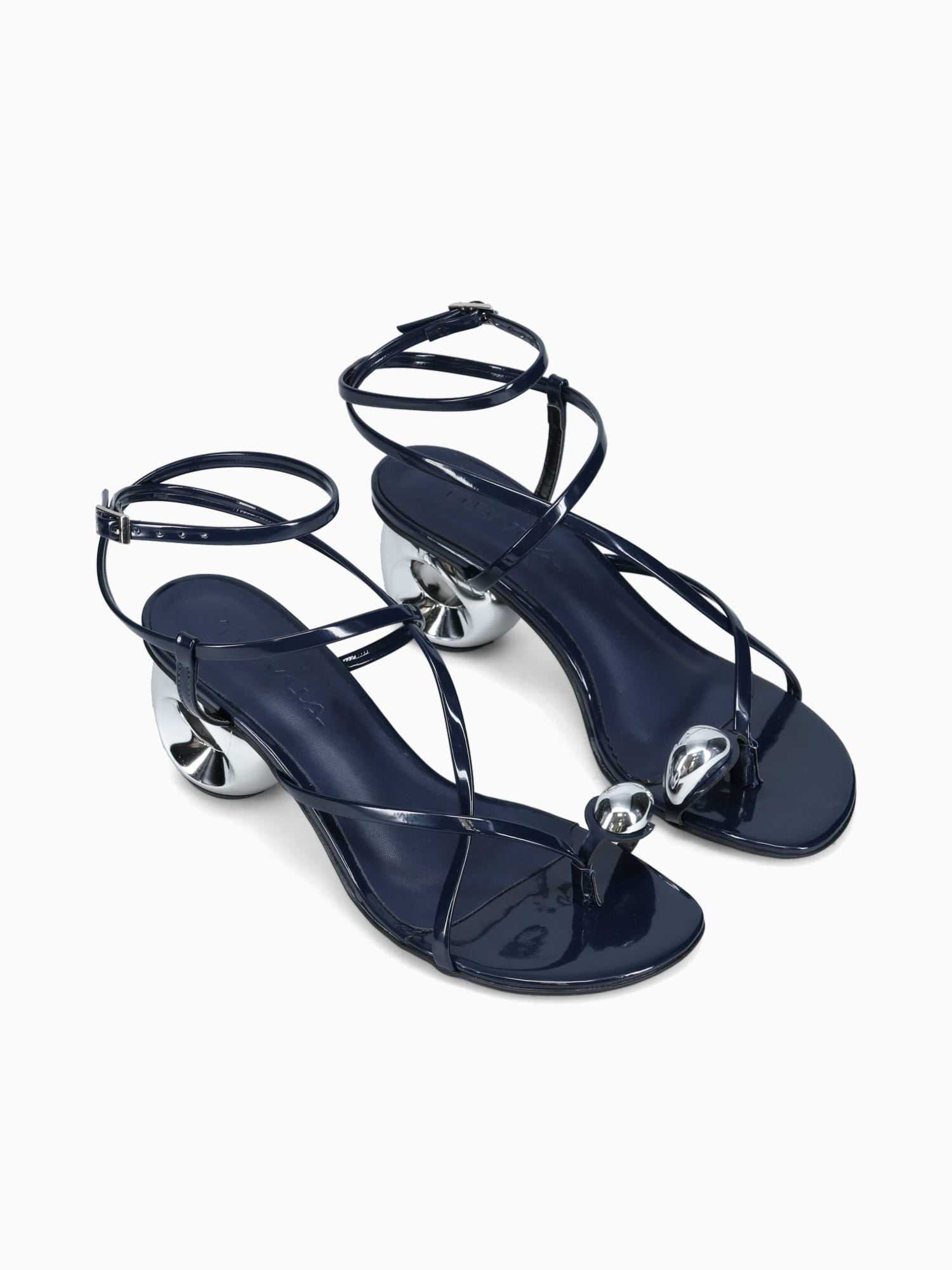 Alessia Navy Plata intense Navy / 5 / M