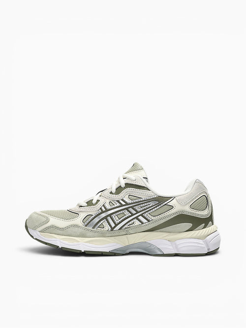 Gelnyc Khaki Powder Suede Mesh Dark Green / 4 / M
