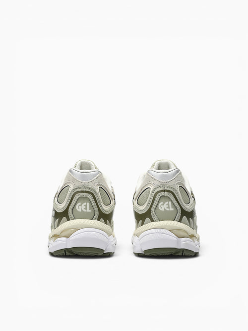 Gelnyc Khaki Powder Suede Mesh Dark Green / 4 / M