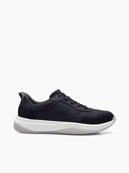 635101002 Navy Navy nobuck leather Navy / 7 / M