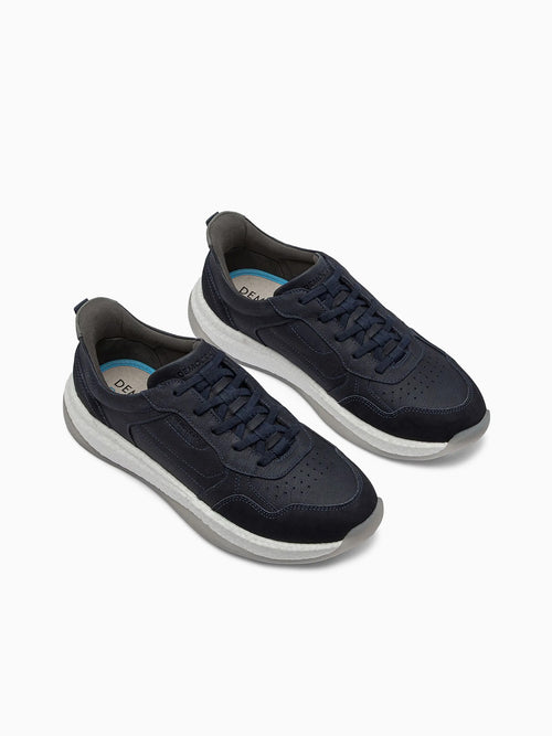 635101002 Navy Navy nobuck leather Navy / 7 / M