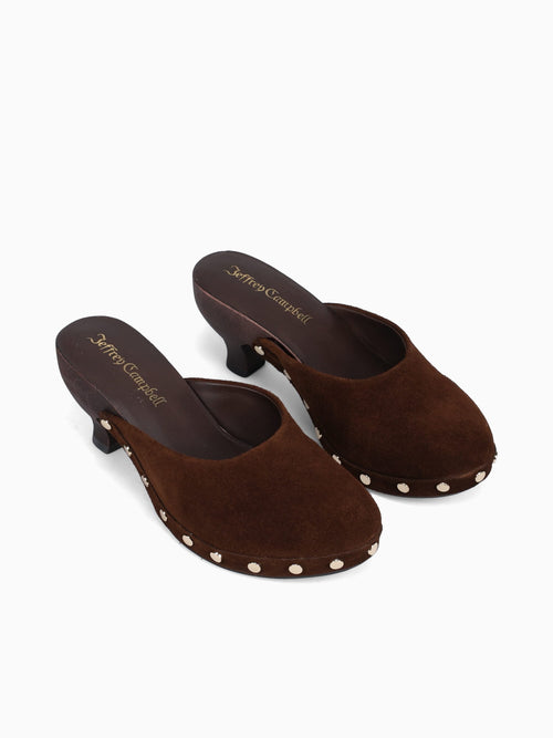 Cloquette2 Brown Cow Suede Brown / 5 / M