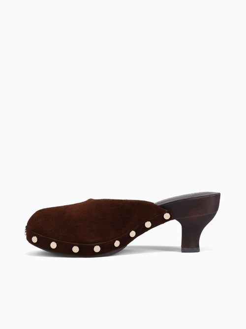 Cloquette2 Brown Cow Suede Brown / 5 / M