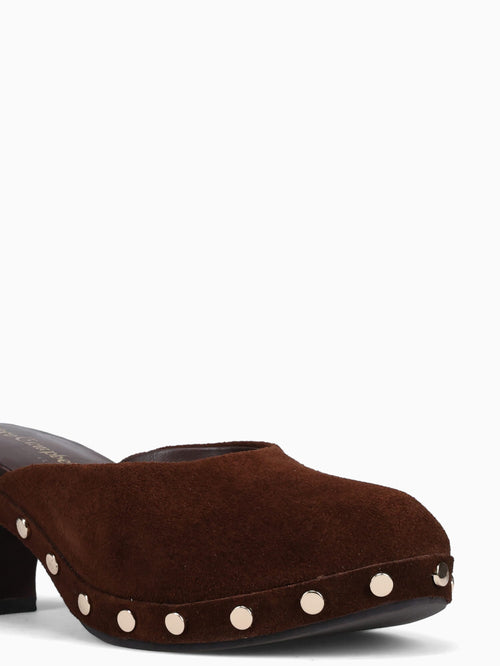 Cloquette2 Brown Cow Suede Brown / 5 / M