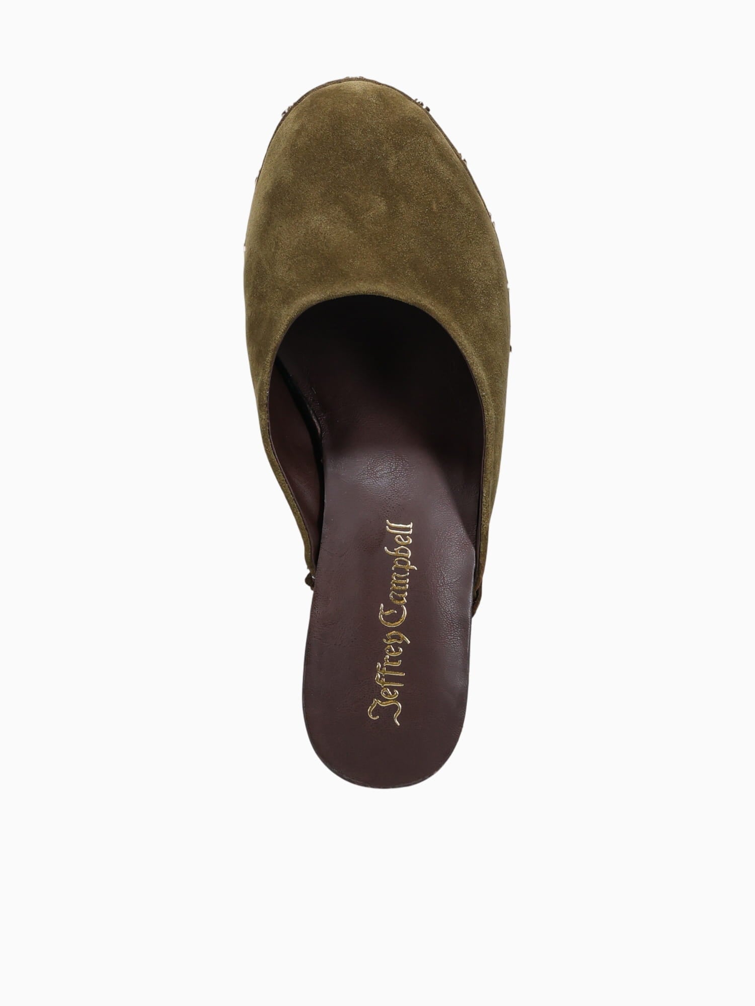 Cloquette2 Olive Cow Suede Dark Green / 5 / M