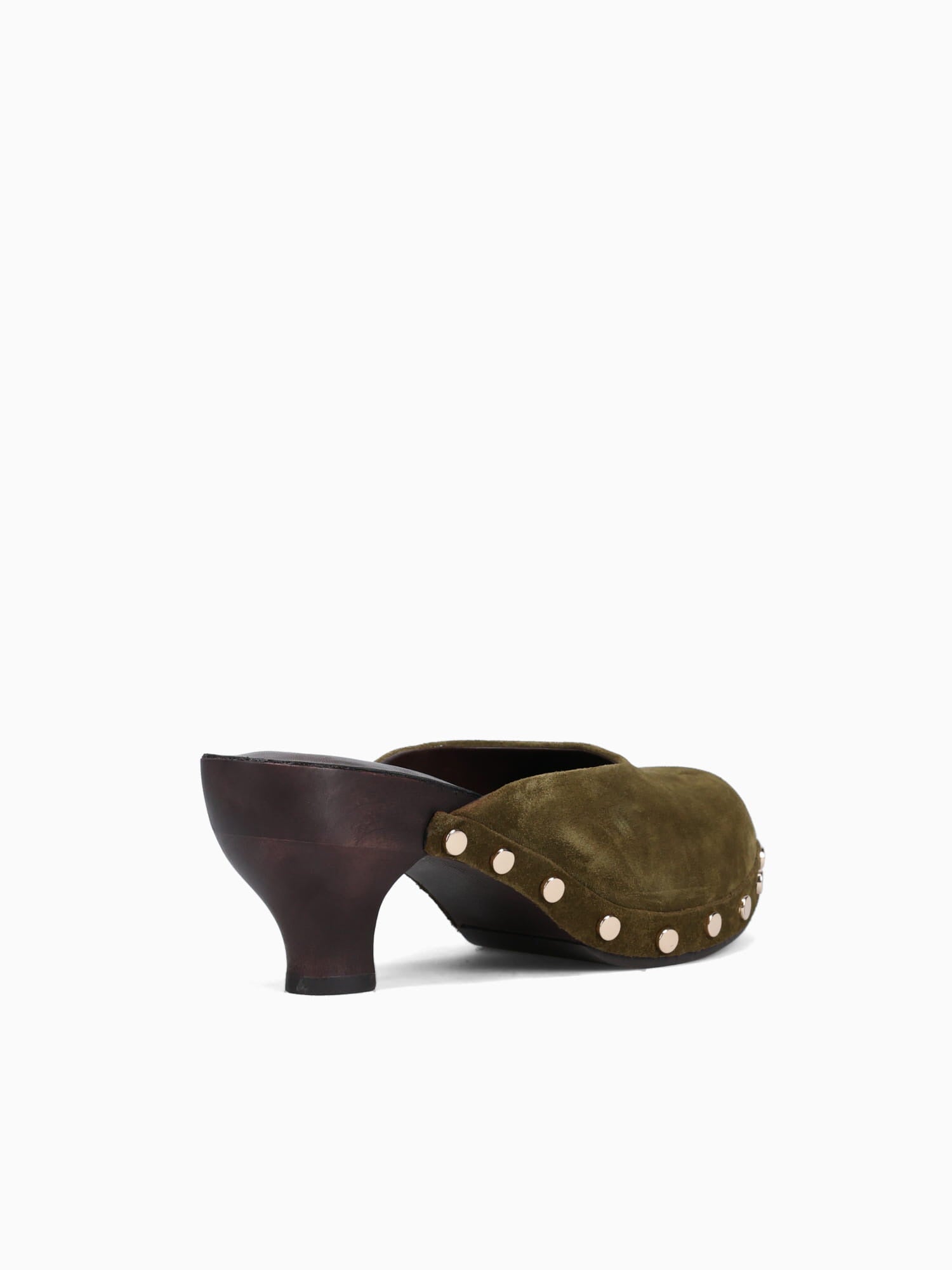 Cloquette2 Olive Cow Suede Dark Green / 5 / M