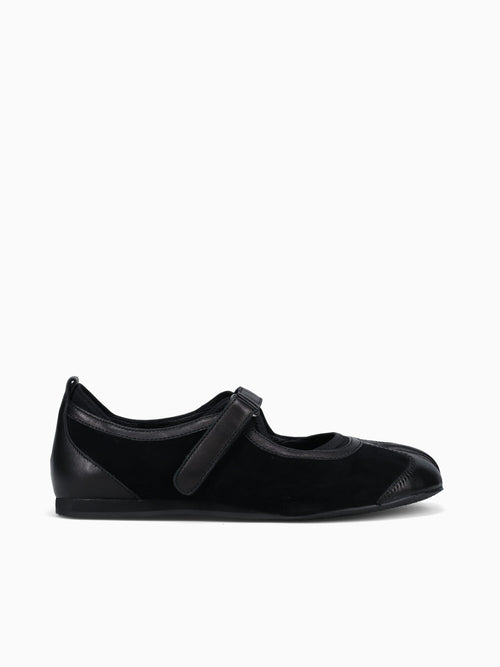 Thalion Black Combo Kid Suede Skin suede Black / 5 / M