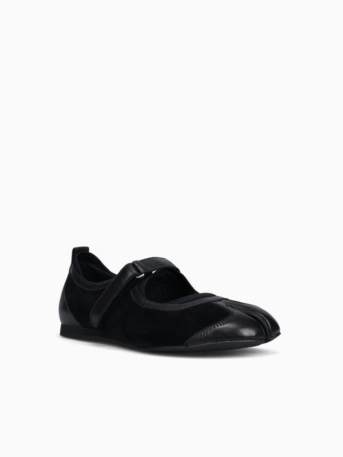 Thalion Black Combo Kid Suede Skin suede Black / 5 / M