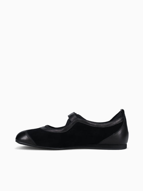 Thalion Black Combo Kid Suede Skin suede Black / 5 / M