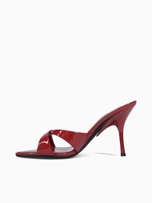 Symone Rusty Patent Cow Leather Red / 5 / M