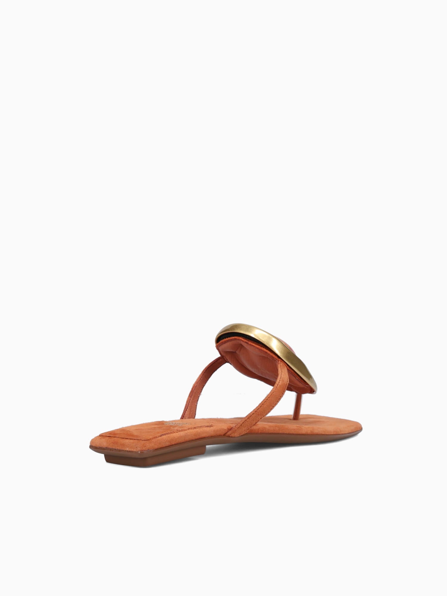 Bazaar Orange Suede Gold Kid Suede Orange / 5 / M