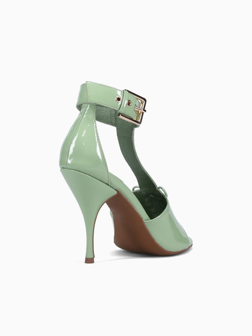 Outcast Green Patent Cow Leather Green / 5 / M