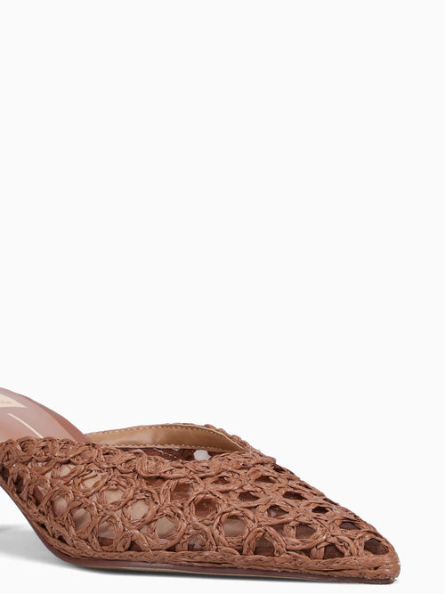 Cleo Loop Mid Brown Raffia Brown / 5 / M