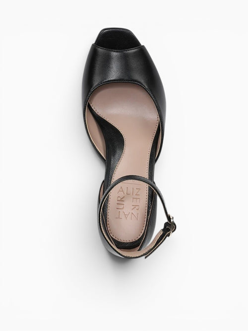 Asha Black Leather Black / 5 / M