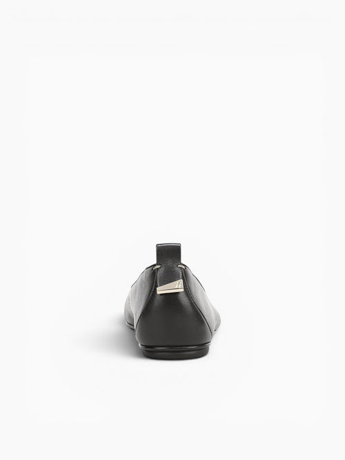 Ava Black Leather Black / 5 / M