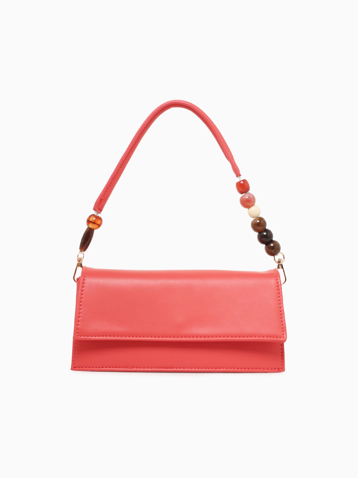 Brooks Shoulder Bag Coral Dark Orange