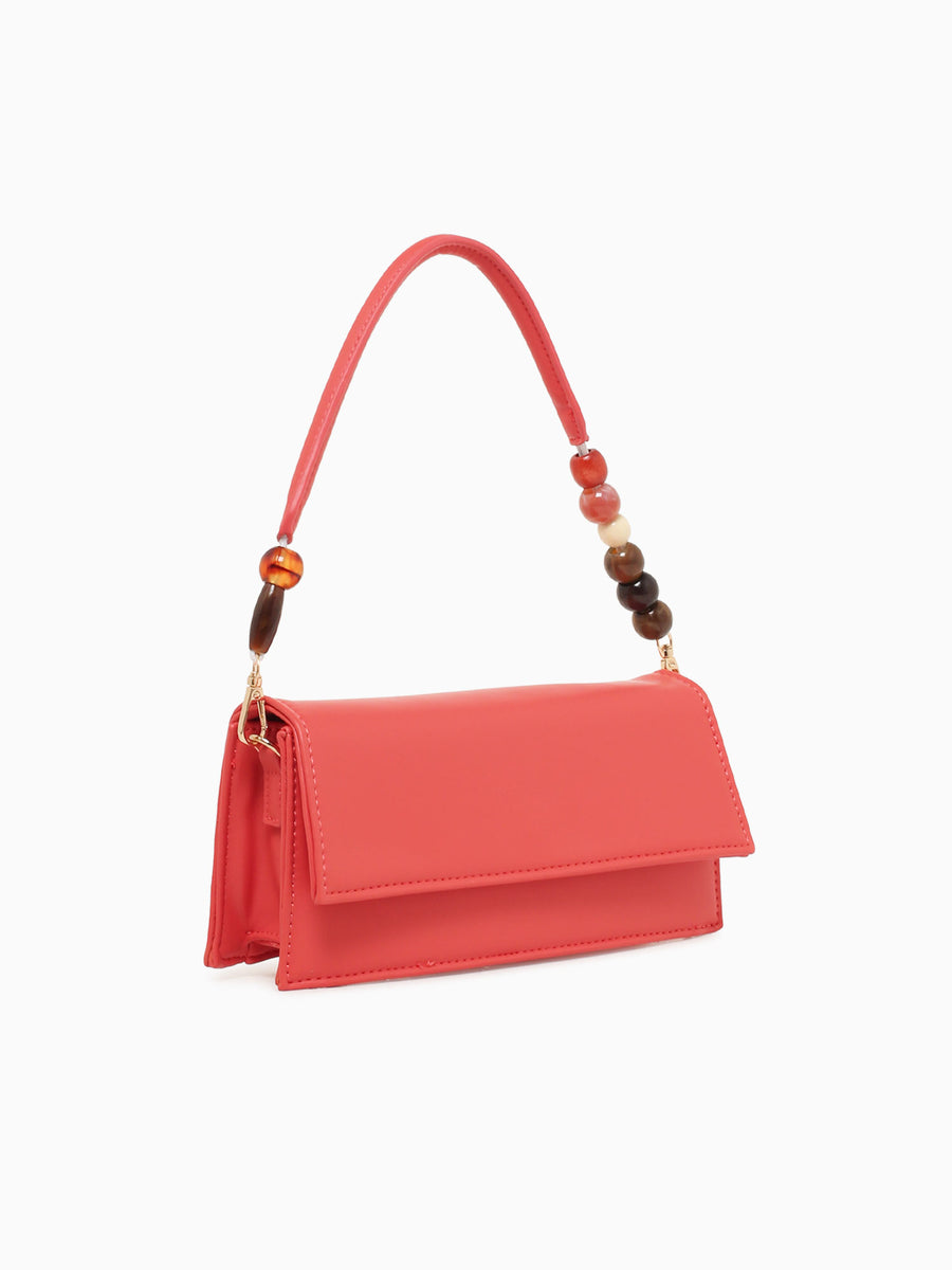 Brooks Shoulder Bag Coral Dark Orange