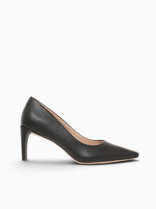 Estee Black Leather Black / 5 / M