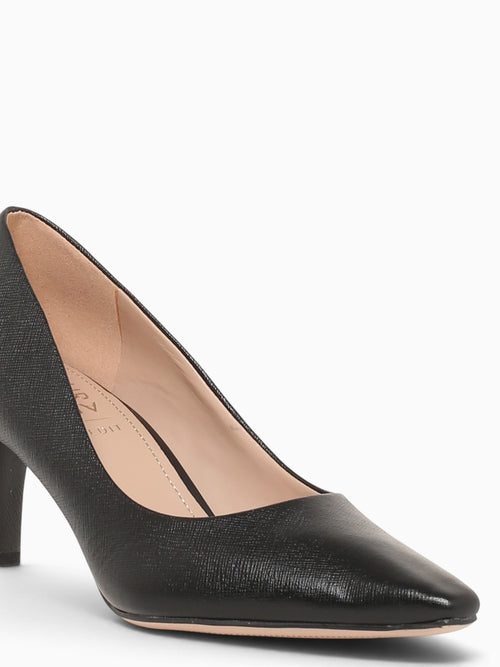 Estee Black Leather Black / 5 / M