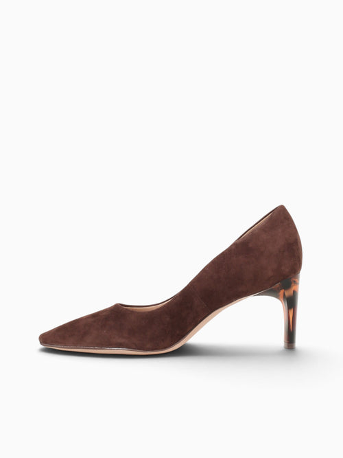 Estee3 Chocolate Bar Suede Dark Brown / 5 / M