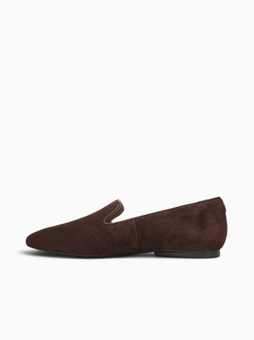Charm Chocolate Bar Suede Dark Brown / 5 / M