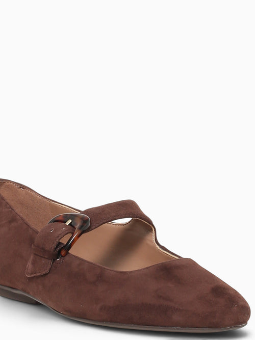 Cosmic Chocolate Bar Suede Dark Brown / 5 / M
