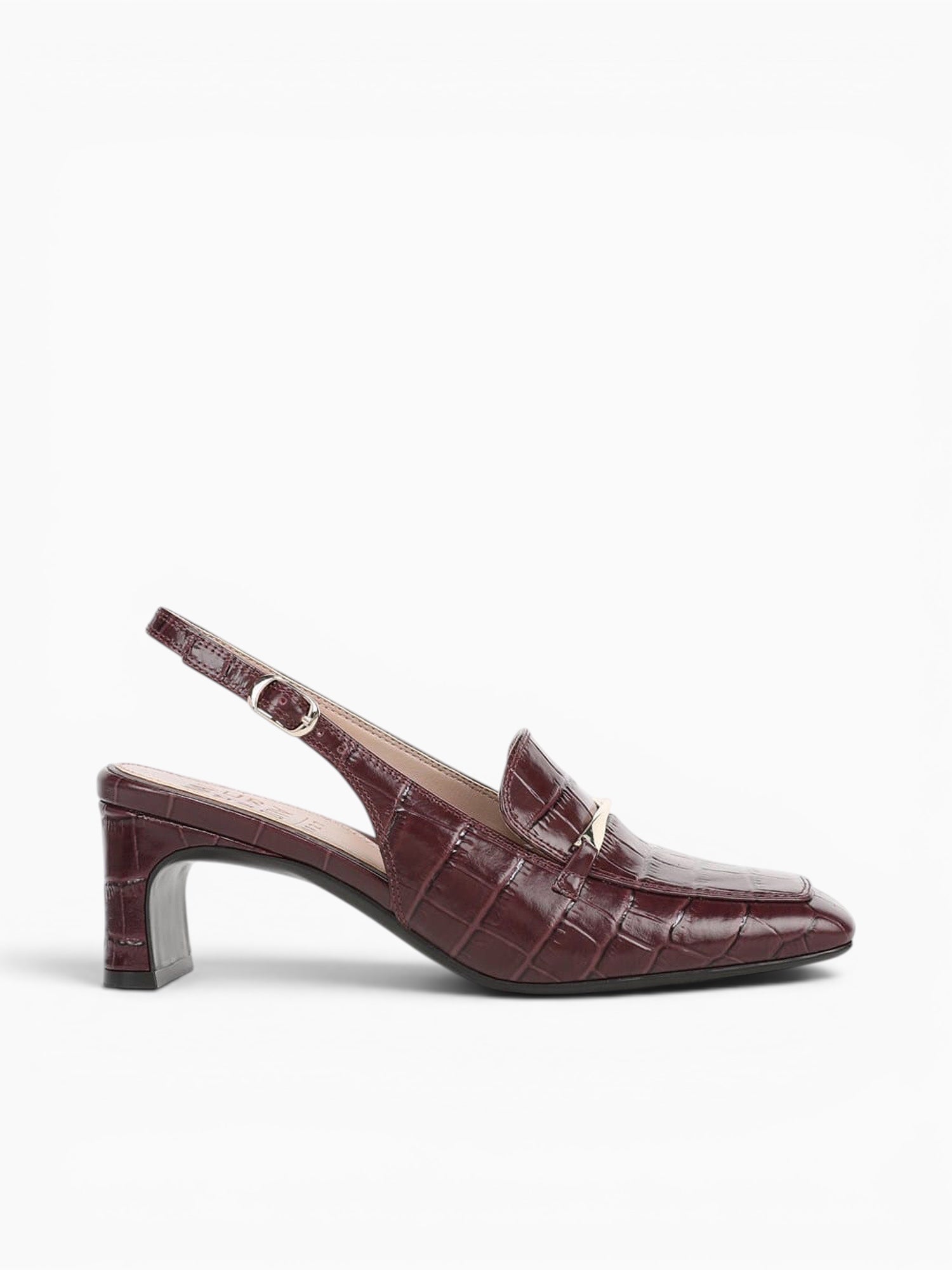 Cypress Smoky Sangria Croco Leather Wine / 5 / M