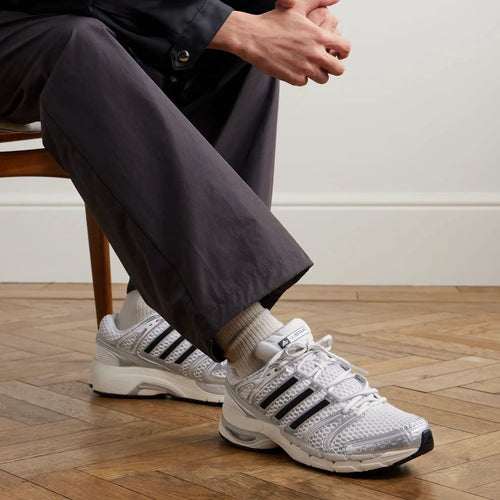 Adistar Control 5 White Silver Blk mesh