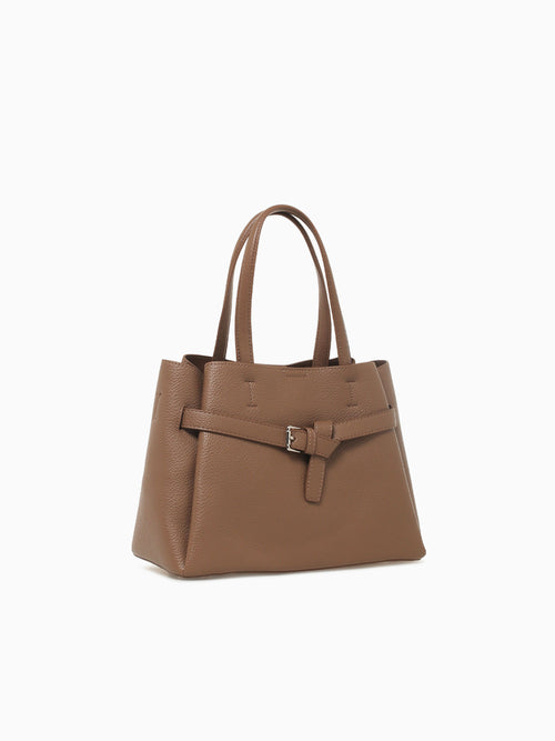 Alexis Top Handle Brown Brown