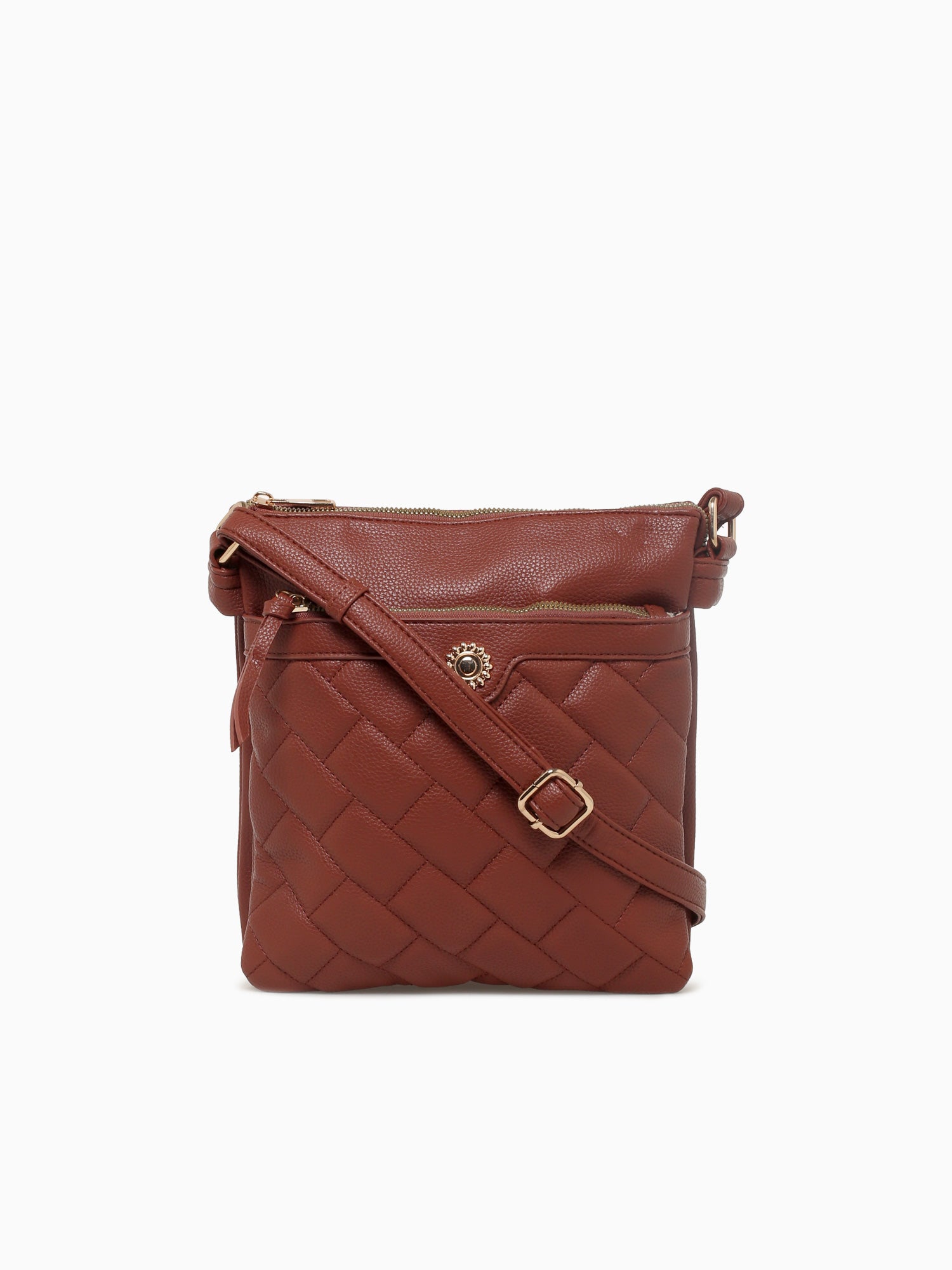 Emma Crossbody Cognac Tan