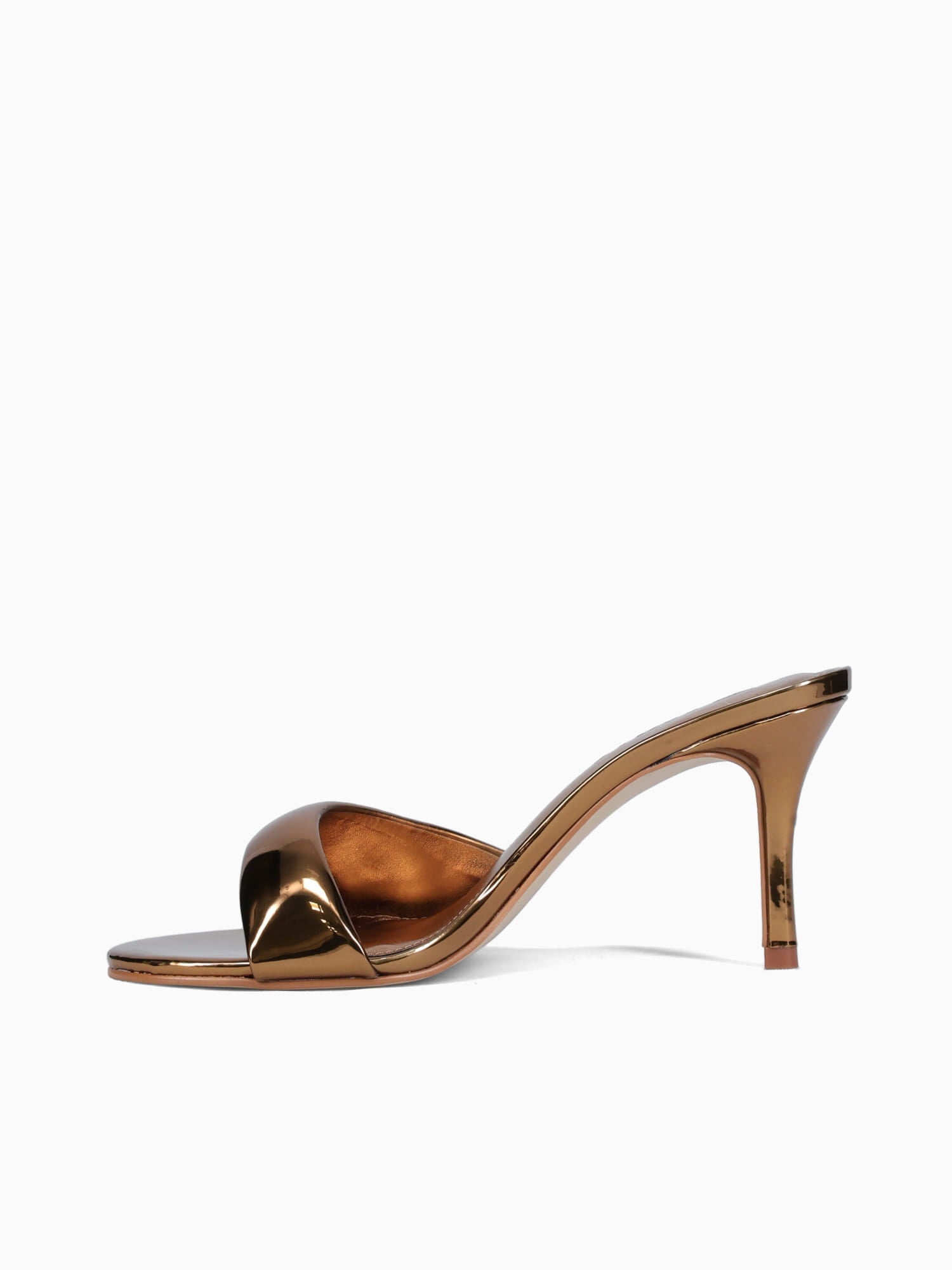 Puffy Bronze Patent Bronze / 5 / M