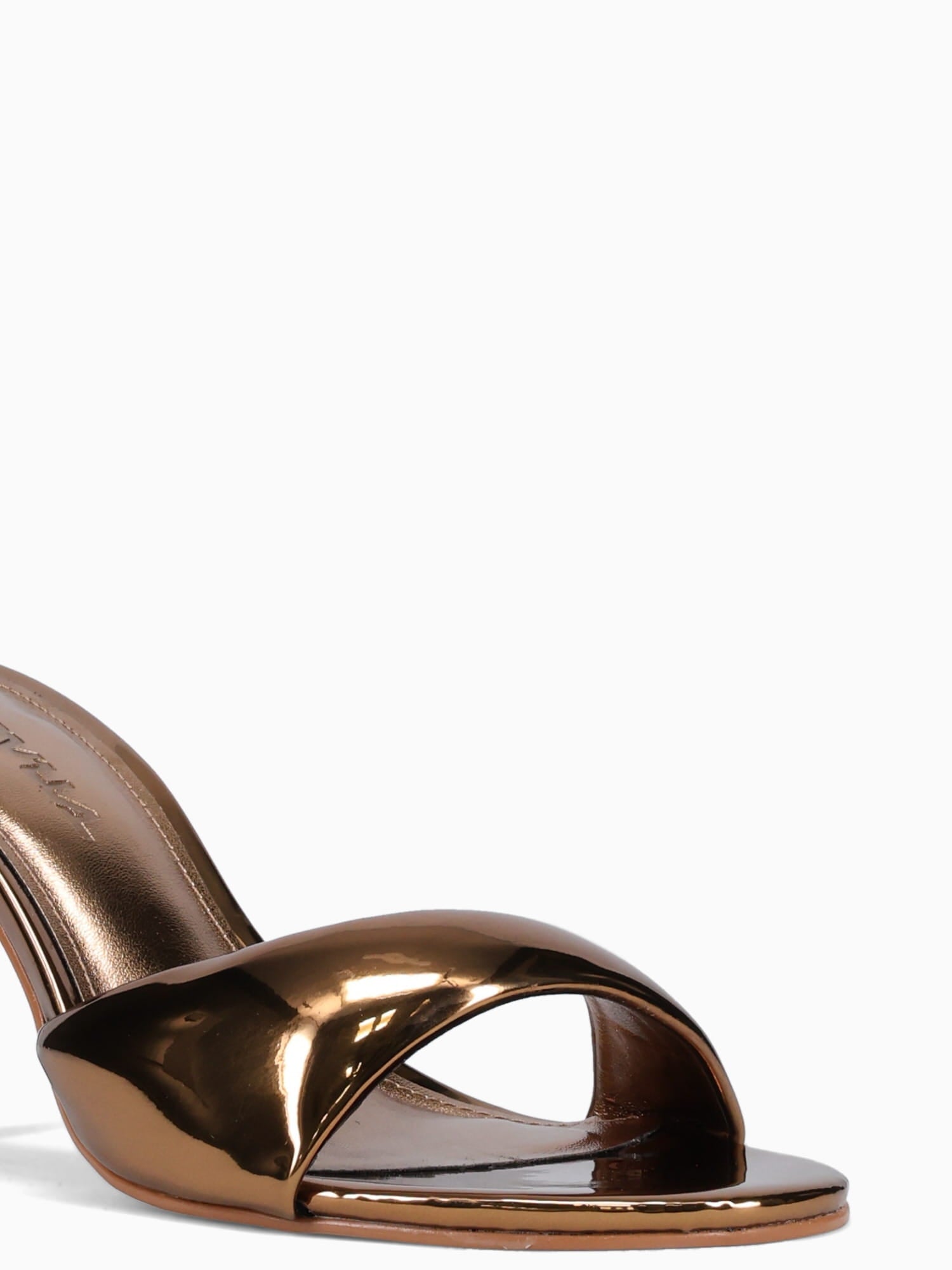 Puffy Bronze Patent Bronze / 5 / M