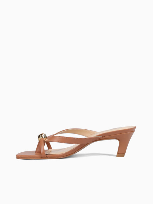 Nayara Saddle Tan Calf Leather Tan / 5 / M