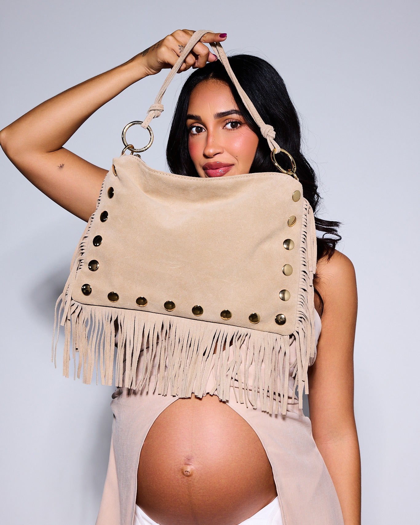 Oriana Shoulder Bag Beige