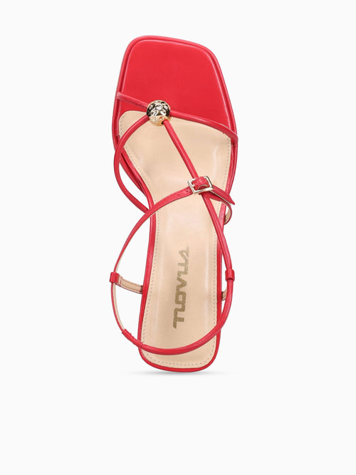Saray Rouge Red Soft Nappa Red / 5 / M