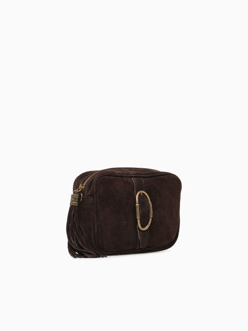 Paris Boho Buckle Crossbody Oro Gold