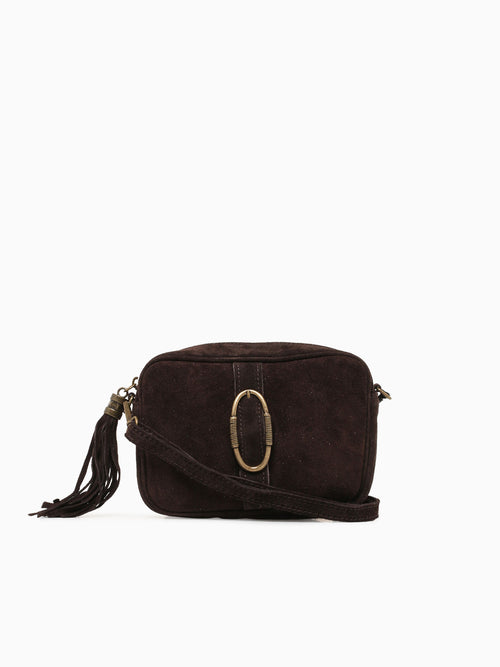 Paris Boho Buckle Crossbody Oro Gold