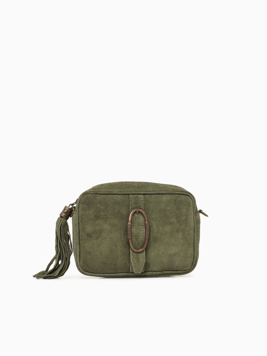 Paris Boho Buckle Crossbody Acciaio Silver