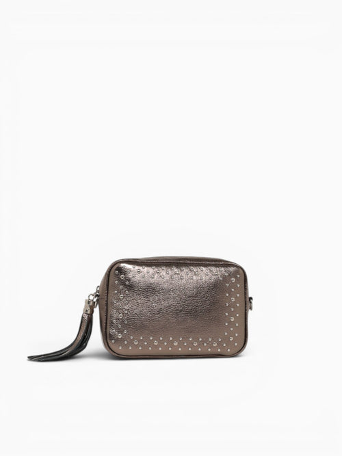 Paris Studs Crossbody Grigio Pewter