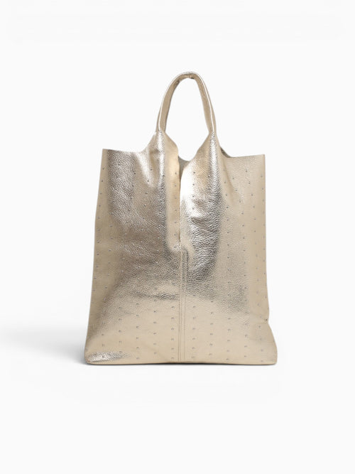 Shopper Middle Cut Platino Gold