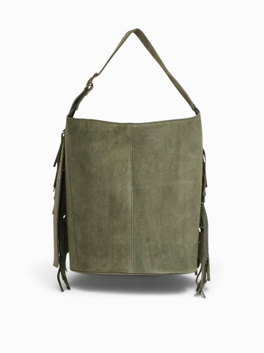 Donny Buckle Shoulder Bag Green #29 Green