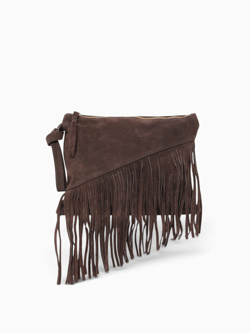 Ani Pochette Clutch Cioccolato Brown