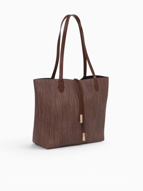 Carryon Tote Brown Brown Brown