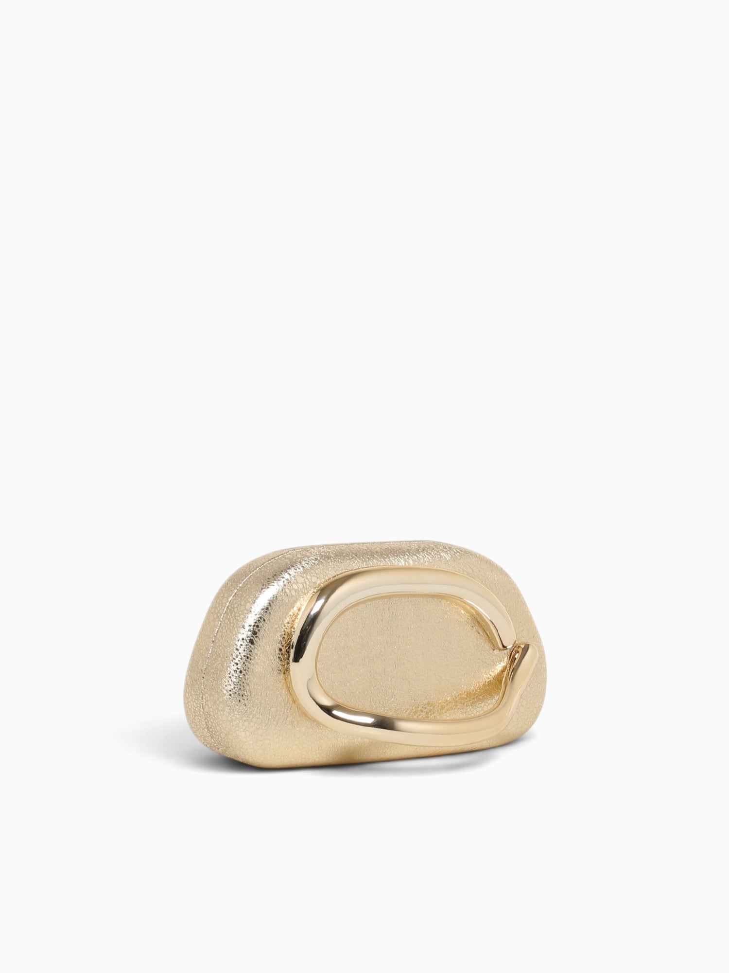 Olivia Box Bag Crinkled Gold Gold