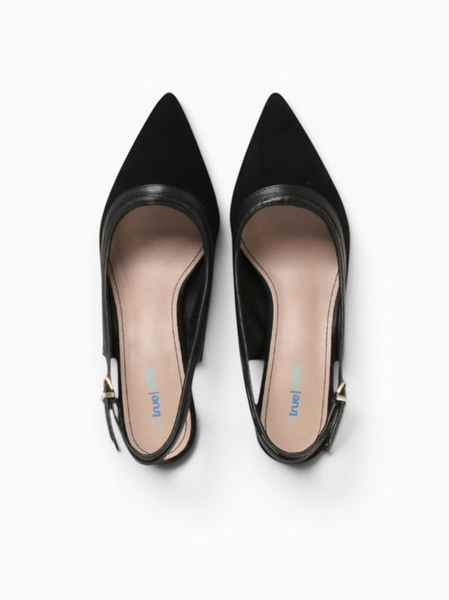 Giorgia Preto Kid Suede Black / 5 / M