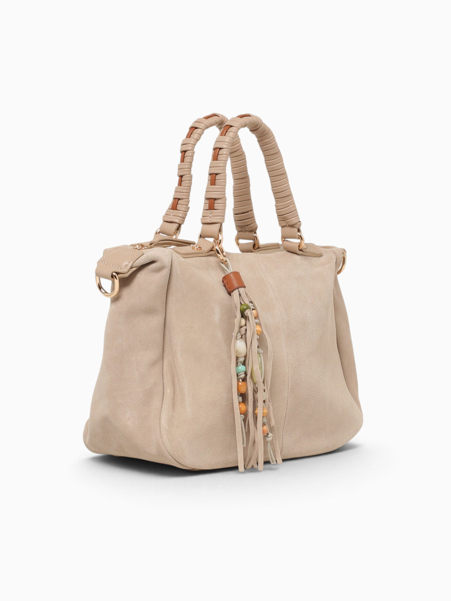 Diana Top Handle Beige Beige